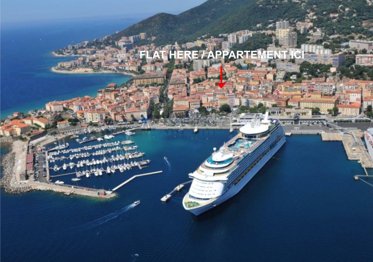 **** Very Central Ajaccio 36 Rue Fesch, Cosy Flat In City Center Pedestrian Street, Up To 4 People **** Buitenkant foto